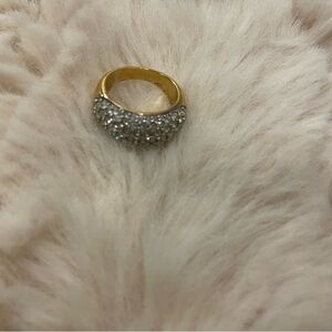 Swarovski Gold and Silver Women's Ring